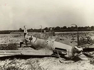Down Gallery: Messerschmitt Bf109E-4 of German Ace Franz von Werra