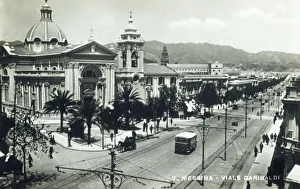 Messina, Sicily, Italy - Viale Garibaldi Messina, Sicily, Italy - Viale Garibaldi