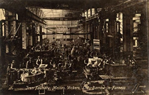 Foundry Collection: Messrs Vickers Iron Foundry - Barrow-in-Furness