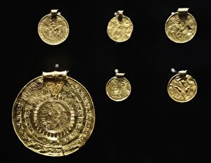 Coins Gallery: Metal Age. The gold bracteates. National Museum of Denmark