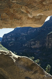 MEXICO. BAJA CALIFORNIA SUR. Painted Cave. Cave MEXICO. BAJA CALIFORNIA SUR. Painted Cave. Cave