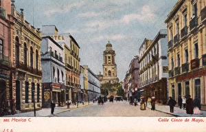 Puebla Gallery: Mexico City, Mexico - Calle Cinco de Mayo