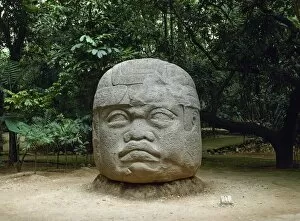 Mexico. Villahermosa. Cultura Olmeca