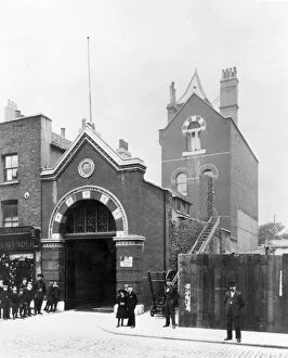 Wheeled Gallery: MFB and LCC-LFB Mile End fire station, East London