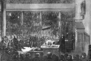 Michael Faraday Lecturing at the Royal Institution, London Michael Faraday Lecturing at the Royal Institution, London