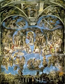 Michelangelo (1475-1564). Sistine Chapel. The