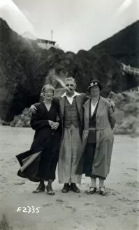 Middle-aged gent with wife and Mother - Jersey