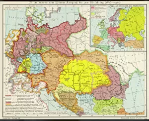 Vienna Gallery: Middle Europe Map