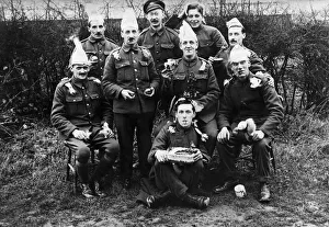 Military WW1 Aerial Photographers Pose for a Group Pictu? Military WW1 Aerial Photographers Pose for a Group Pictu?