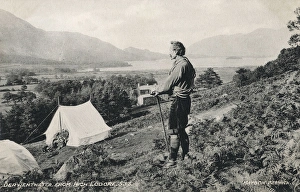 Millican Dalton looking toward Derwentwater from Borrowdale Millican Dalton looking toward Derwentwater from Borrowdale