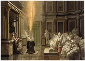 Mysterious Gallery: Miracle Fire in Temple