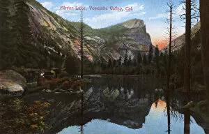 Images Dated 22nd January 2018: Mirror Lake, Yosemite Valley, California, USA