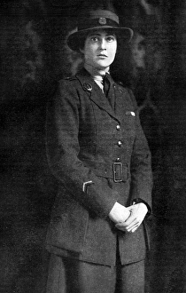 Miss Christobel Ellis decorated for war work well done Miss Christobel Ellis decorated for war work well done