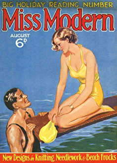 Miss Modern magazine August 1934 by Fred Purvis Miss Modern magazine August 1934 by Fred Purvis