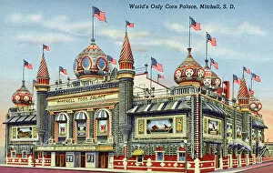 Palaces Collection: Mitchells Corn Palace, Mitchell, South Dakota, USA