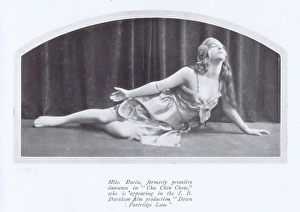 Mlle Dacia, formerly premier danseuse in Chiu Chin Chow Mlle Dacia, formerly premier danseuse in Chiu Chin Chow