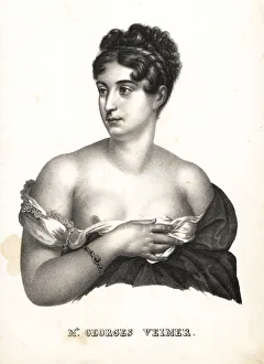 Mlle. Marguerite Georges, French actress Mlle. Marguerite Georges, French actress