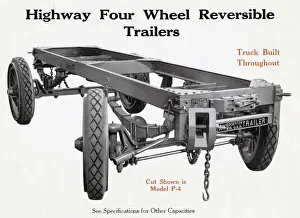 Model P-4 Highway Four Wheel Reversible Trailer Model P-4 Highway Four Wheel Reversible Trailer