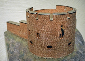 Model of the Tower of Birger Jarl, 1520s Model of the Tower of Birger Jarl, 1520s