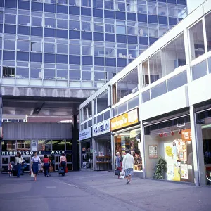 A Modern Shopping Precinct - Nicholsons Walk, Maidenhead, Berkshire Date: circa A Modern Shopping Precinct - Nicholsons Walk, Maidenhead, Berkshire Date: circa