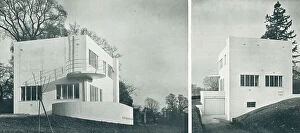 Rugby Collection: Modernist House, Rugby, Warwickshire