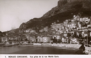 Monte Carlo Gallery: Monaco - view close to the Monte Carlo Road