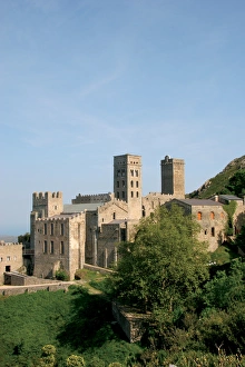 Monastery of Sant Pere de Roda. Catalonia. Spain Monastery of Sant Pere de Roda. Catalonia. Spain
