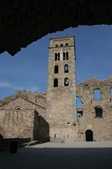 Monastery of Sant Pere de Roda. Catalonia. Spain Monastery of Sant Pere de Roda. Catalonia. Spain