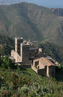 Monastery of Sant Pere de Roda. Catalonia. Spain Monastery of Sant Pere de Roda. Catalonia. Spain
