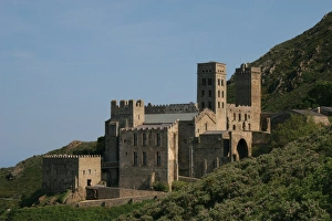 Monastery of Sant Pere de Rodes. Catalonia. Spain Monastery of Sant Pere de Rodes. Catalonia. Spain