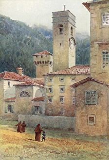 Monastery, Vallombrosa, Tuscany, Italy Monastery, Vallombrosa, Tuscany, Italy
