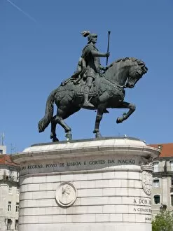Monument of King John I - Lisbon, Portugal