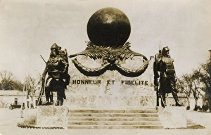 Monument, Sidi-Bel-Abbes, NW Algeria, North Africa Monument, Sidi-Bel-Abbes, NW Algeria, North Africa