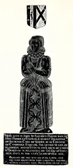 Monumental Brass Rubbing, Elizabeth Parker Monumental Brass Rubbing, Elizabeth Parker