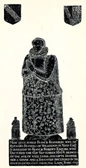 Monumental Brass Rubbing, Frances Franklin Monumental Brass Rubbing, Frances Franklin