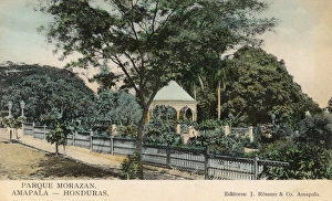 Morazan Park, Amapala, Honduras, Central America Morazan Park, Amapala, Honduras, Central America