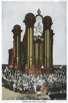 Mormon Tabernacle organ and choir, Salt Lake City, Utah, USA Mormon Tabernacle organ and choir, Salt Lake City, Utah, USA