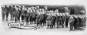 Morning Parade at Barnardos Home, Norwood Morning Parade at Barnardos Home, Norwood