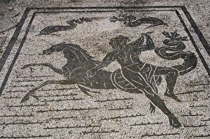Mosaic of the Square of the Guilds or Corporations. Ostia An Mosaic of the Square of the Guilds or Corporations. Ostia An