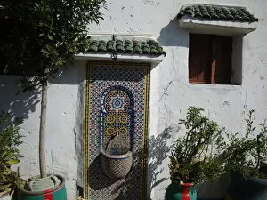 Rabat Gallery: Mosaic Wall Fountain in Rabat