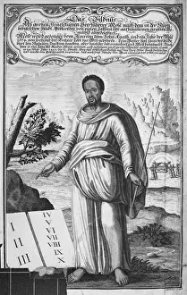 Moses And The Ten Commandments Prints: Moses and the Ten Commandments