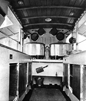 A motor field kitchen: A present to the Queen of Belgium A motor field kitchen: A present to the Queen of Belgium