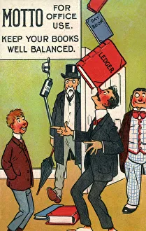 Motto - for Office use - Keep your books well balanced Motto - for Office use - Keep your books well balanced
