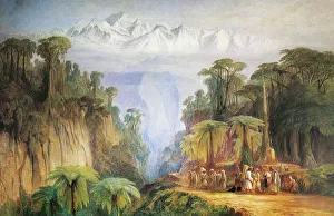 Mount Kanchenjunga from Darjeeling, by Edward Lear Mount Kanchenjunga from Darjeeling, by Edward Lear