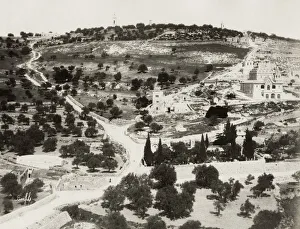 Mount of Olives, Jerusalem, modern Israel Mount of Olives, Jerusalem, modern Israel