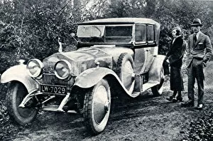Mascot Collection: Mountbatten wedding 1922 - Rolls Royce wedding gift