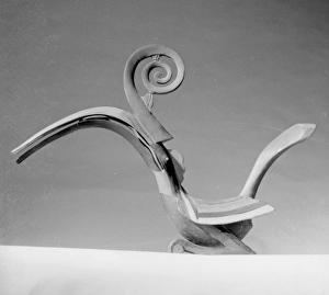 <b class=qtipBold><figcaption>A Mounted African Wooden carving</figcaption></b><br>A Mounted African Wooden carving. 1959<br><em>© The Colin Sherborne Collection/Mary Evans Picture Library</em> A Mounted African Wooden carving