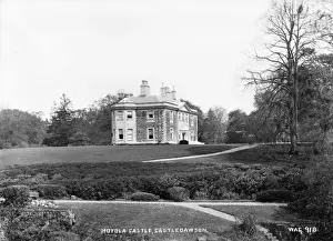 Moyola Castle Print: Early 20th Century Side View