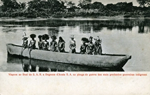 Beira Gallery: Mozambique - Native War Canoe