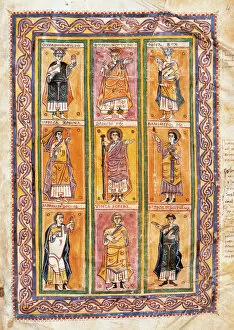 Martian Gallery: Mozarabic art. 10th century. Codex Vigilanus or Albeldensis